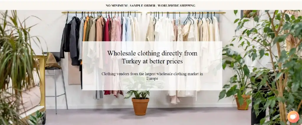 Lonca tyrkiske hjemmeside for grossister af tøj