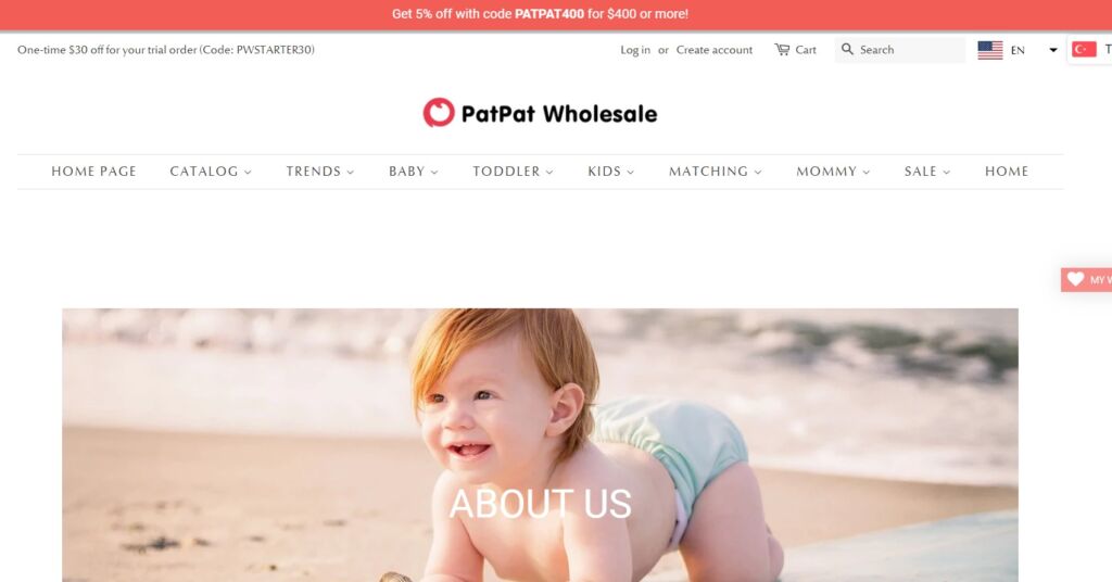 patpat wholesale children's clothing