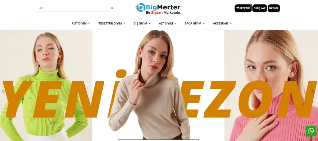 Big Merter clothing brand wholesaler