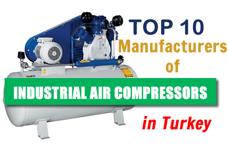 Os 10 maiores fabricantes de compressores de ar na Turquia