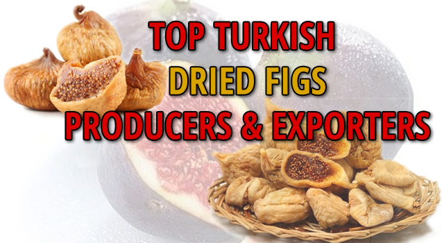 Tørrede figeneksportører Tyrkiet
