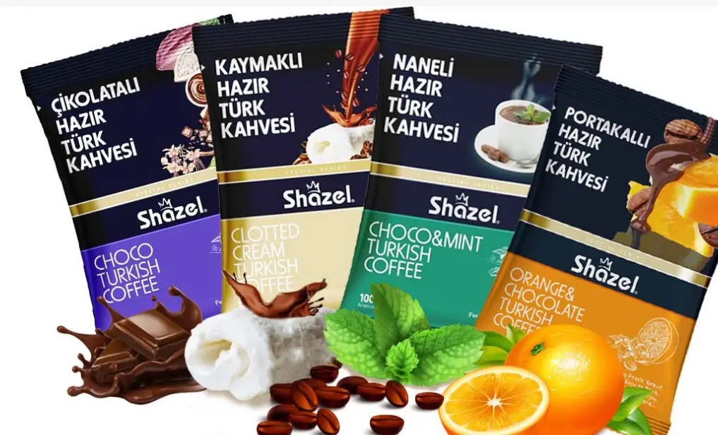instant tyrkisk kaffe fra Shazel