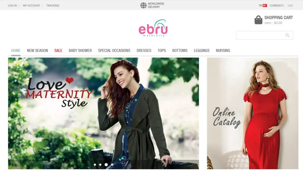 Tyrkiske onlinebutikker for tøj med verdensomspændende forsendelse 4