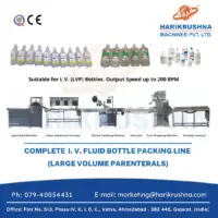 Linha de embalagem de garrafas IV - Harikrushna Machines Unip. Ltd.