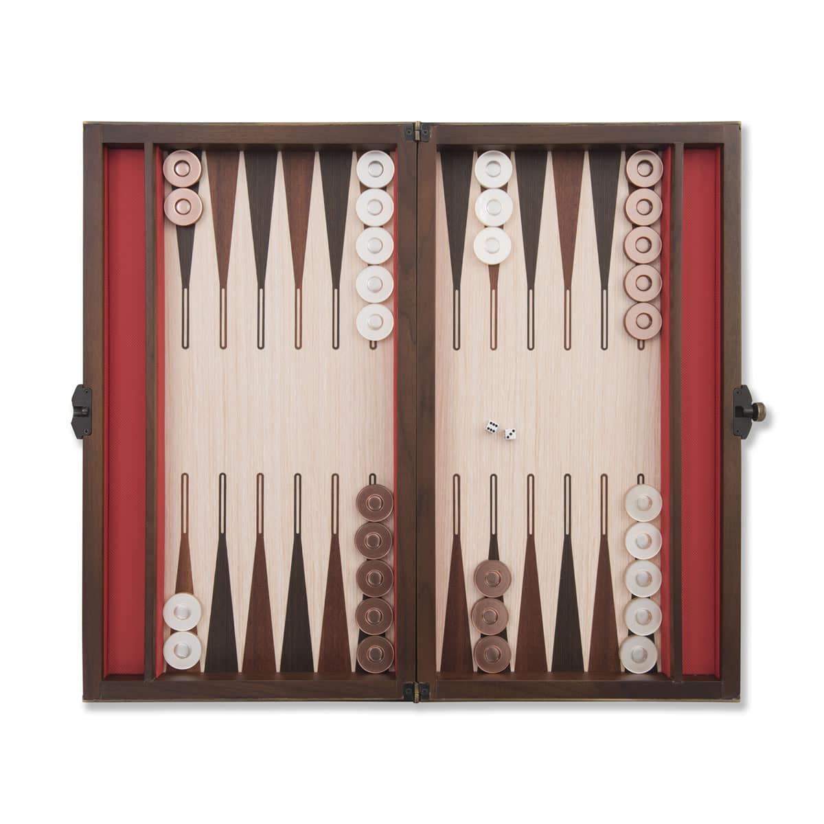 Tyrkisk træ backgammon sæt turga serie fra Sy backgammon
