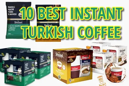 10 bästa turkiska snabbkaffe