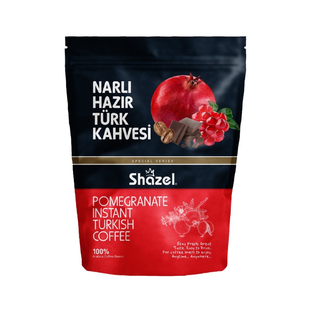 Turkish coffee with pomogranate