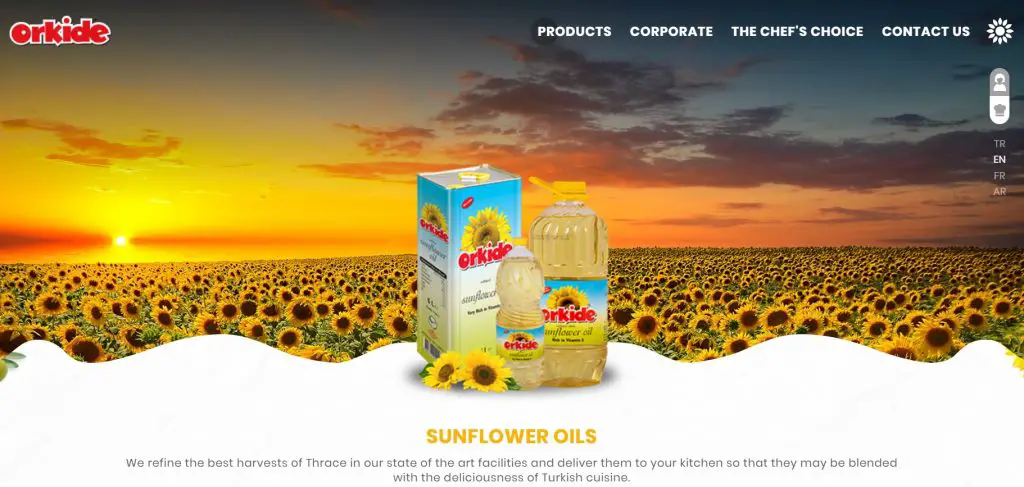 Topul producătorilor de ulei de floarea soarelui din Turcia 3