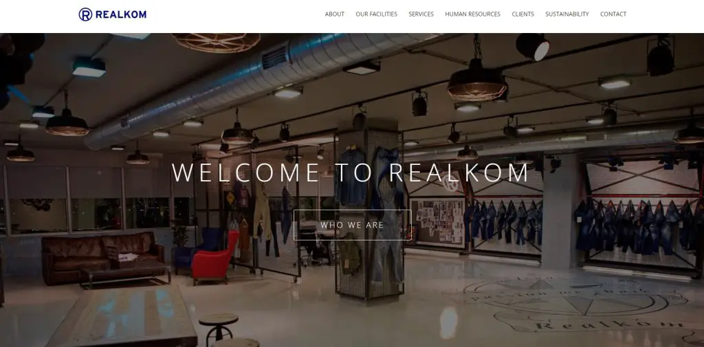 شركة صناعة الملابس التركية Realkom Istanbul
