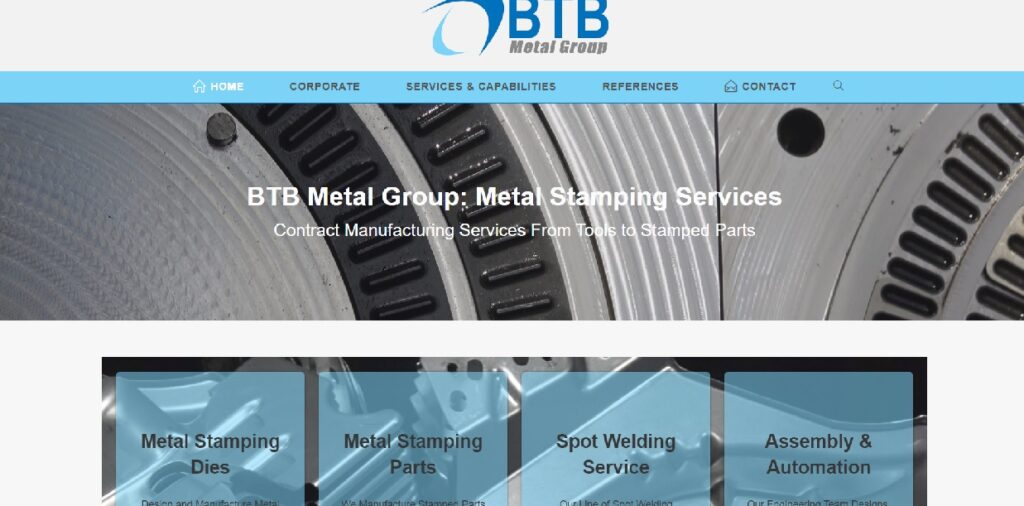 BTB Metal Group Metal Stamping Turcia