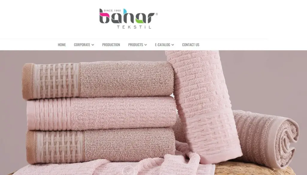 Bahar Home Textile Towels Bathrobes manufacturer Turkey