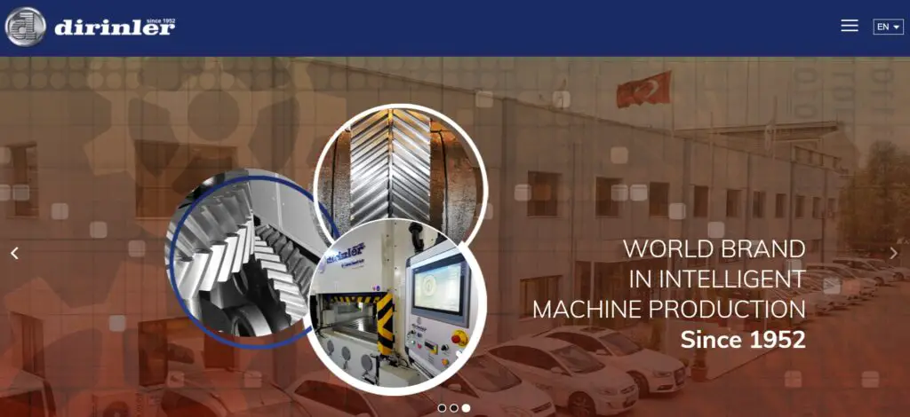 Dirinler Eccentric Presses Mechanical Press Manufacturers in Turkey