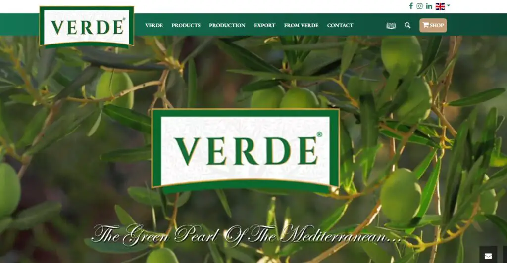 Türkisches Olivenöl der Marke Verde