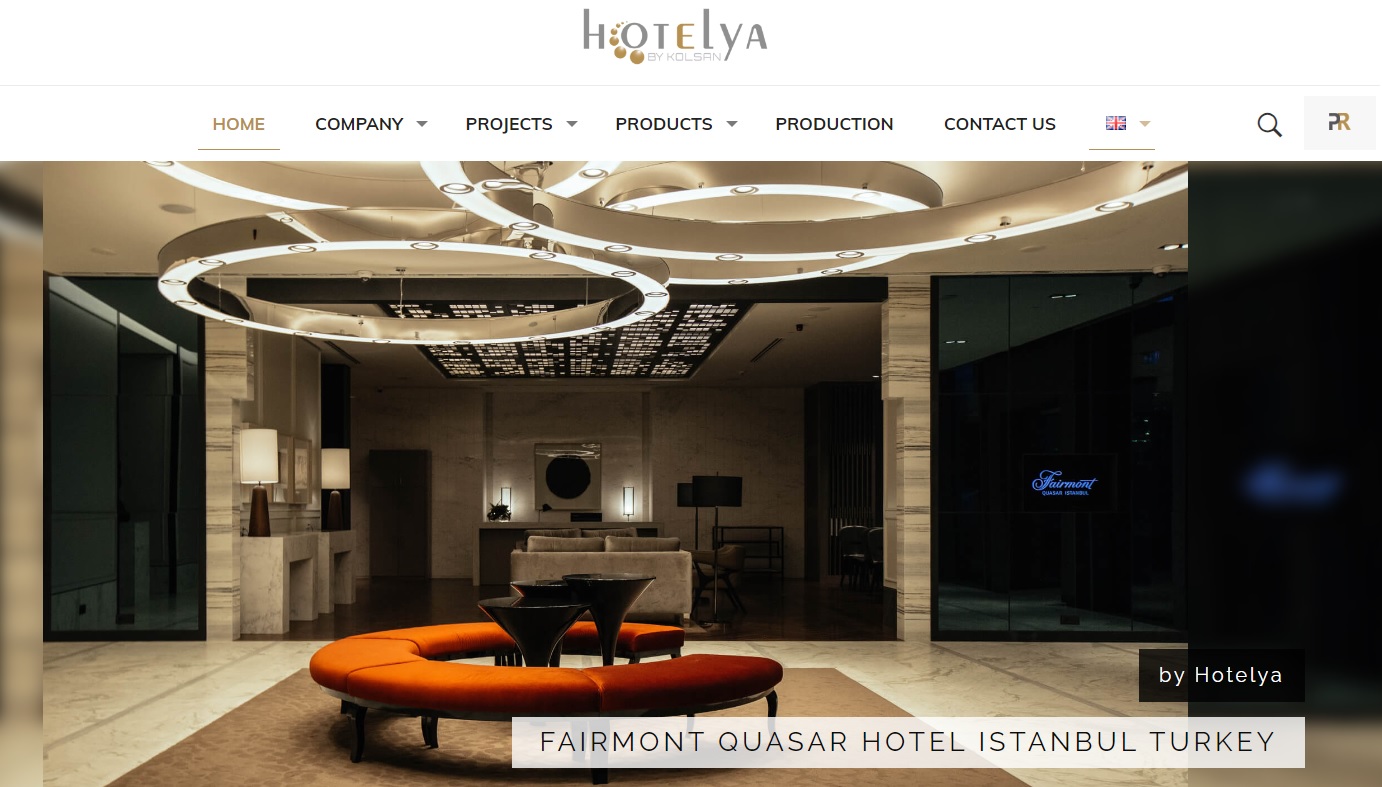 турски производител на хотелски мебели: Hotelya